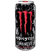 Asalto Monster Energy (paquete de 12 x 500 ml)
